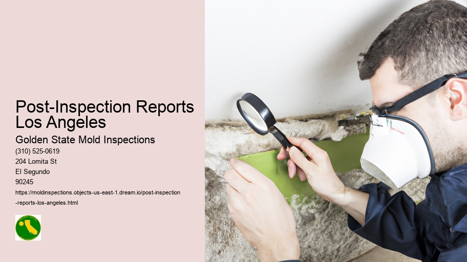 Post-Inspection Reports Los Angeles